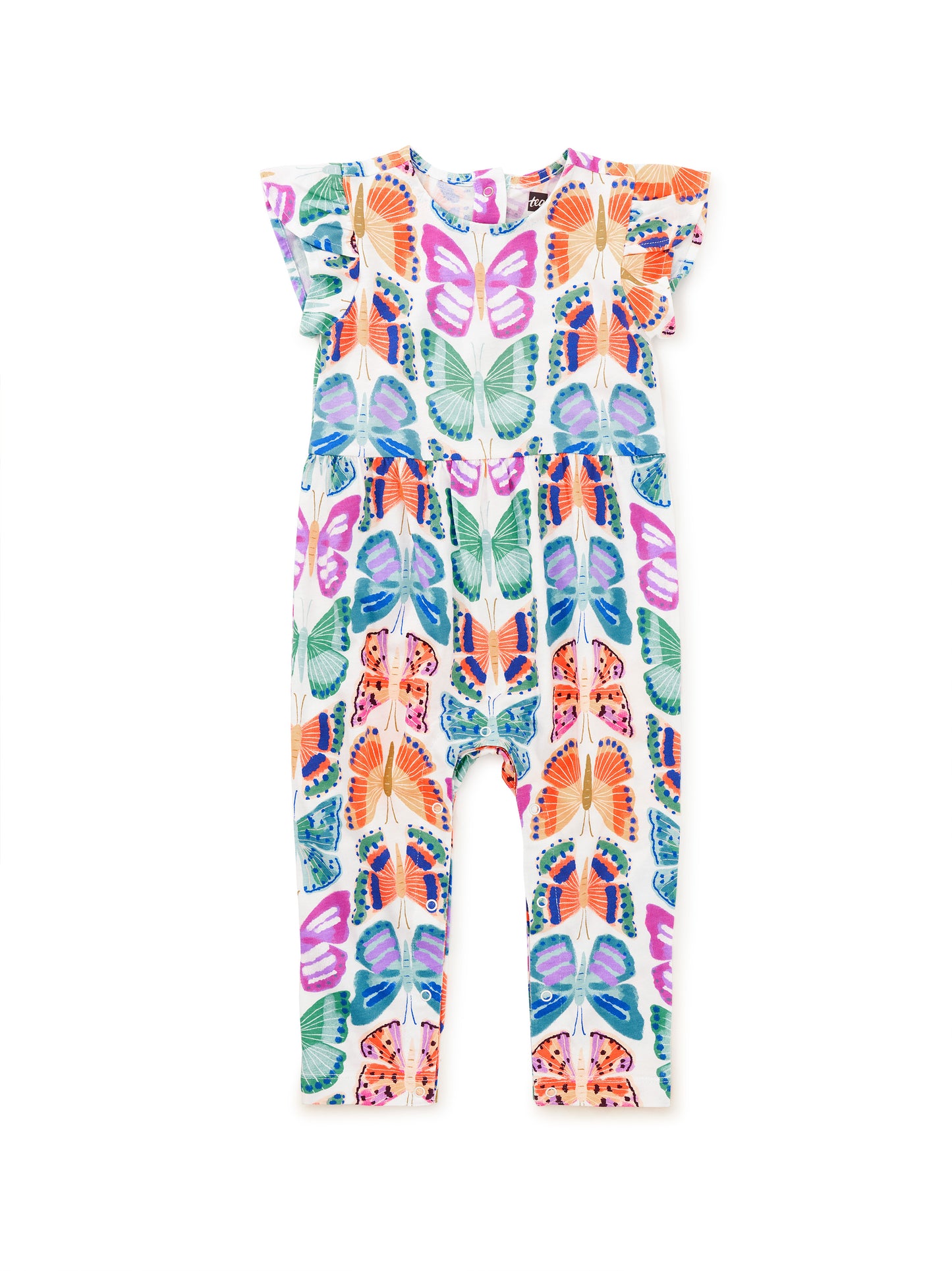 Tulip Sleeve Baby Romper