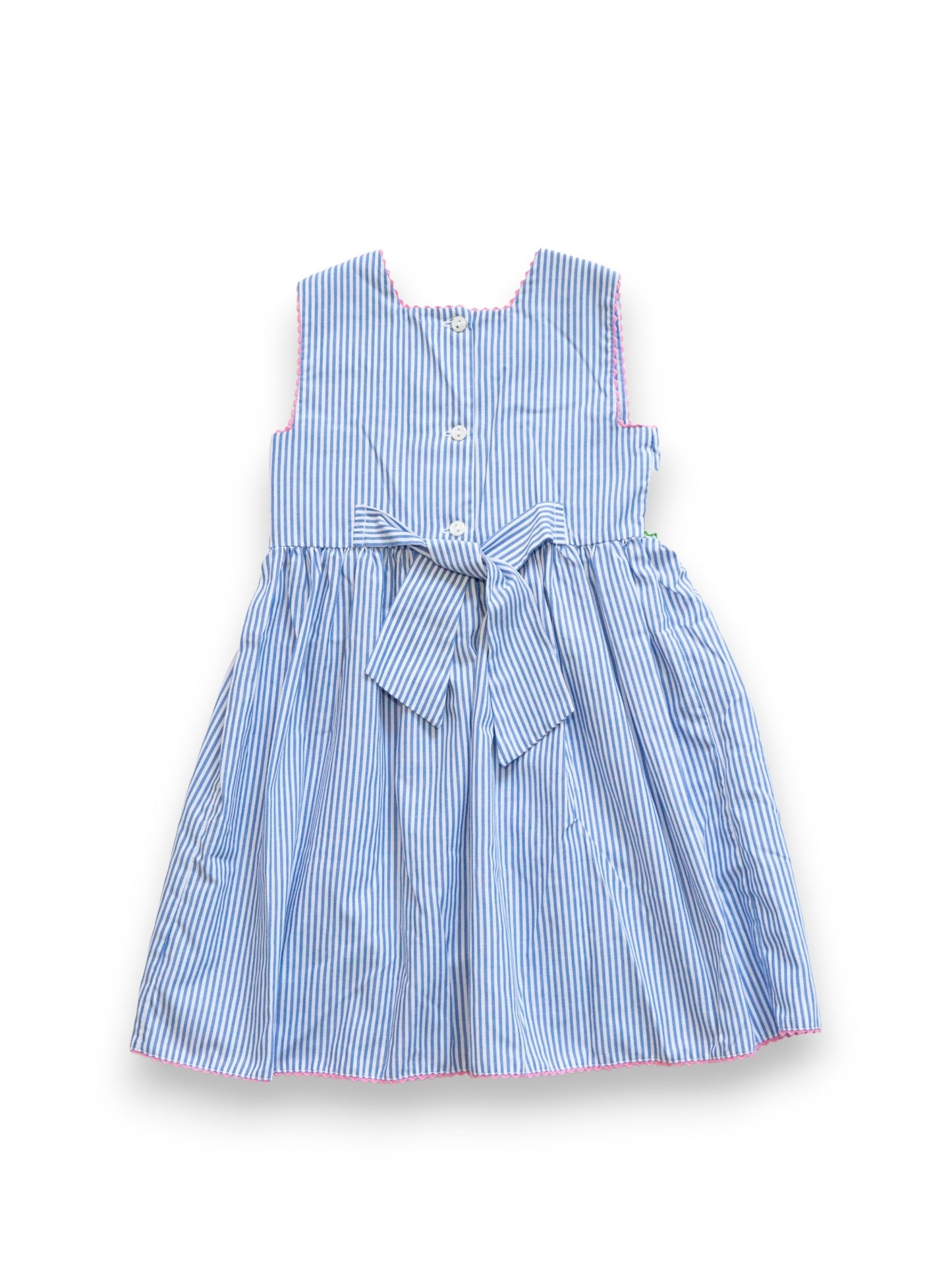 Vive La Fete Safari Animal Pinstripe Dress