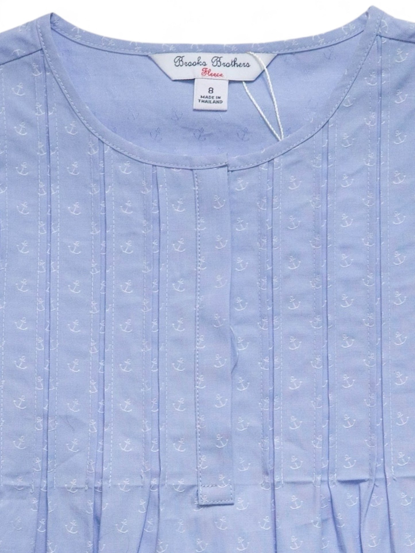 Brooks Brothers Pleated Top