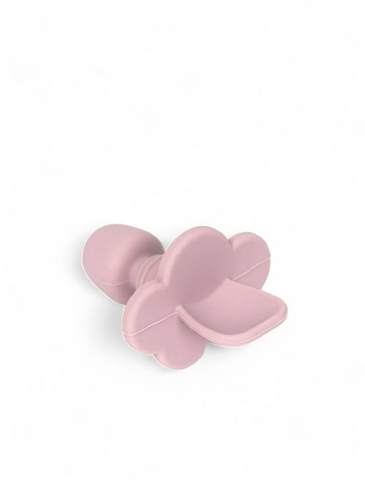 Pale Mauve Silicone Infant Training Spoon