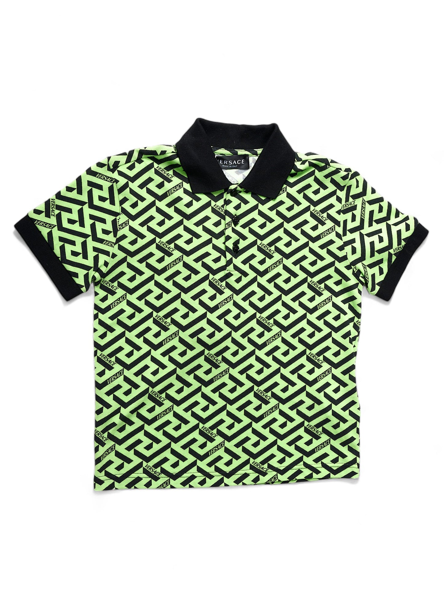 Versace All Over Logo Polo