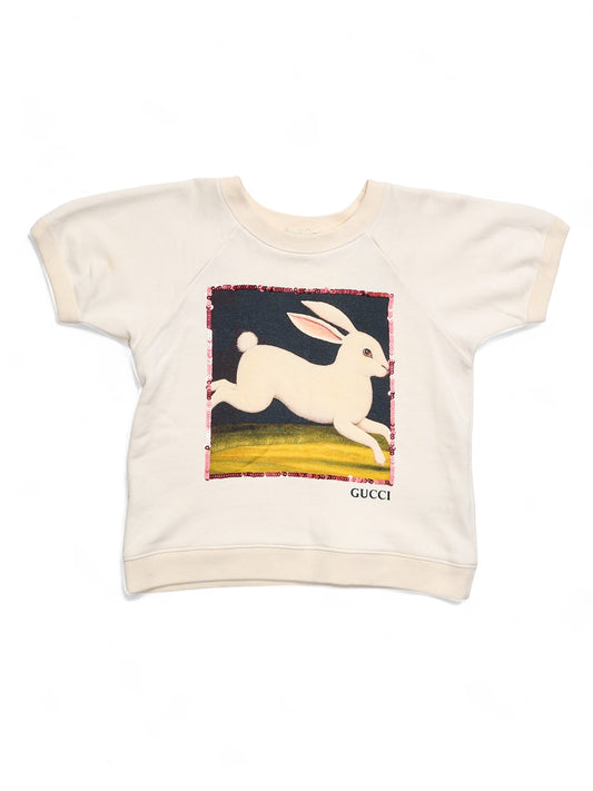 Gucci Rabbit Print Sweatshirt Top