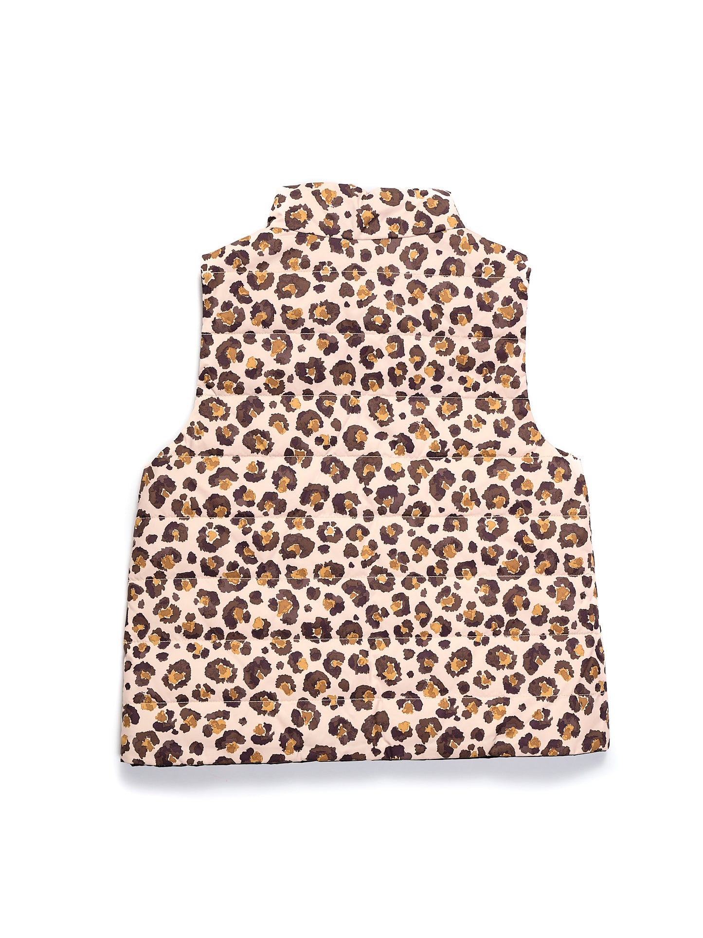 Crewcuts Animal Print Nylon Quilted Vest