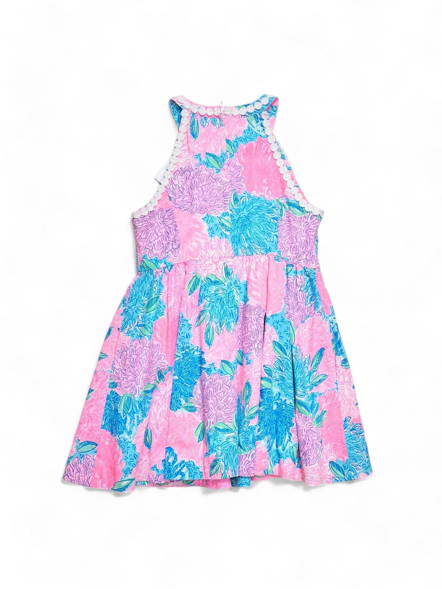 Lilly Pulitzer Pink & Teal Floral Dress