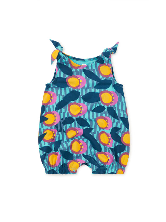 Tie Shoulder Baby Romper