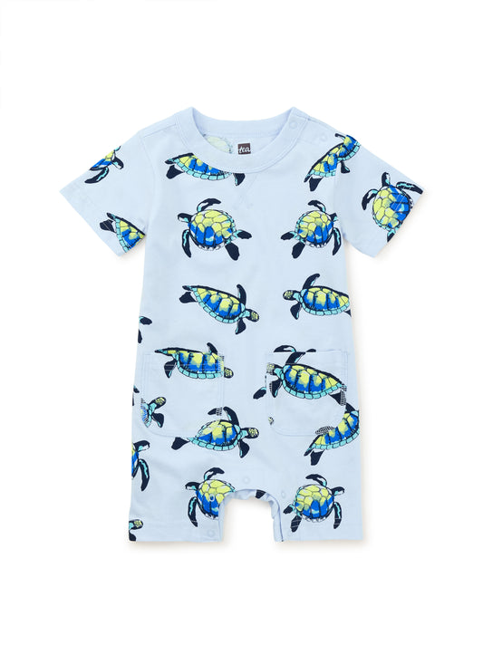 Double Pocket Baby Romper
