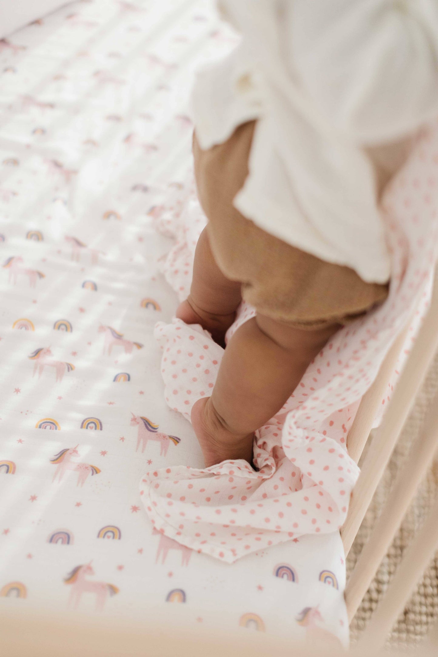 Unicorn Muslin Single Swaddle