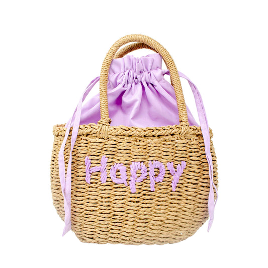 Wicker Basket Tote