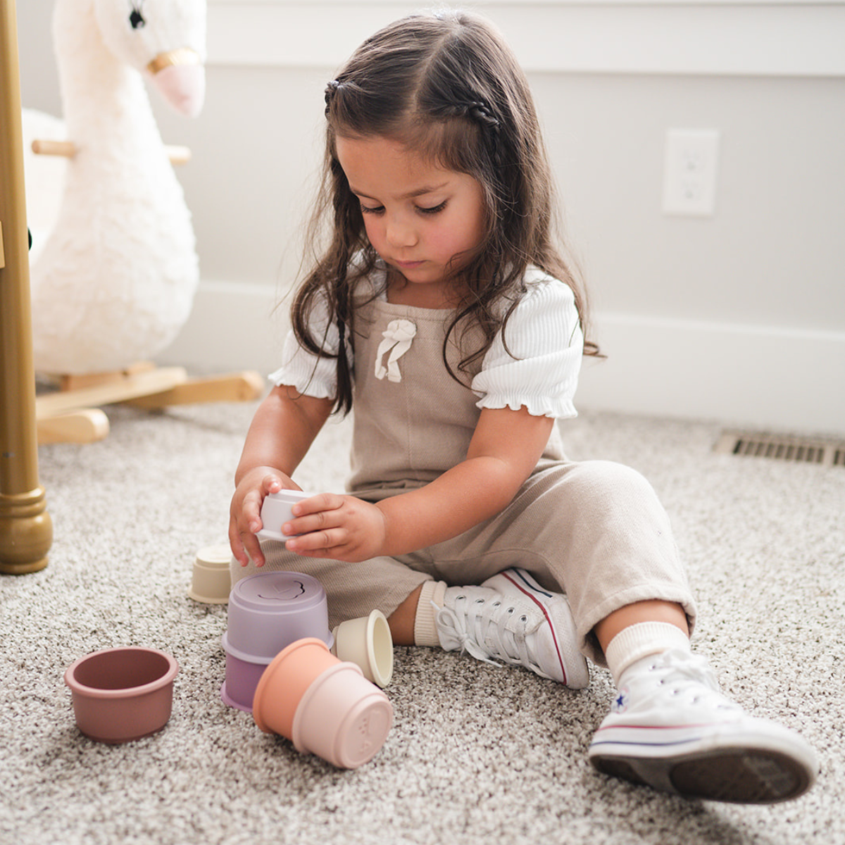 Silicone Stacking Cups