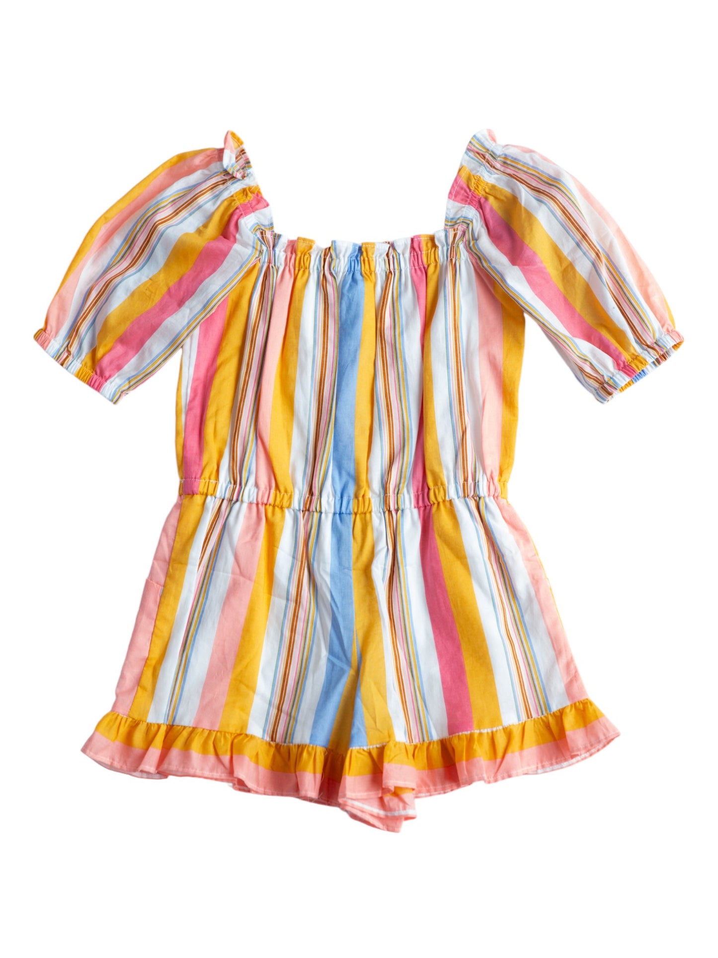 Janie & Jack Striped Romper