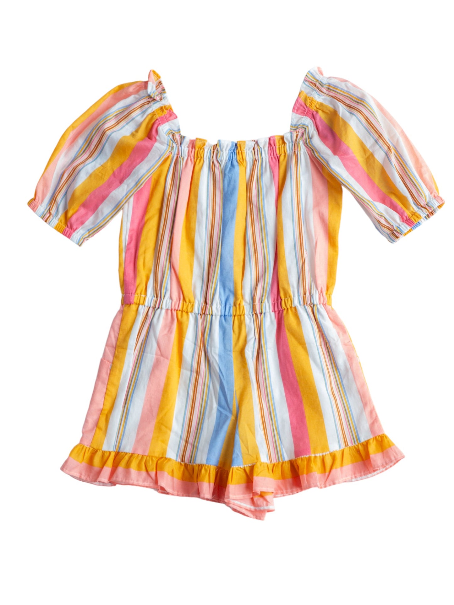 Janie & Jack Striped Romper