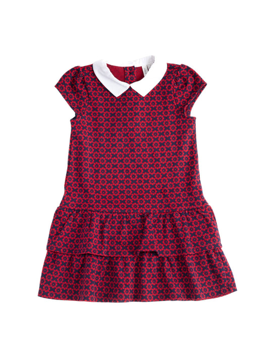 Janie & Jack Flower Jersey Dress