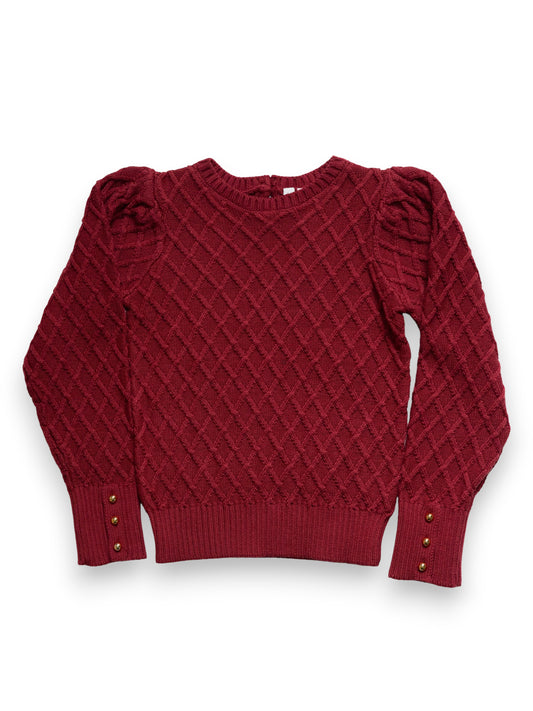 Janie & Jack Diamond Cable Knit Sweater