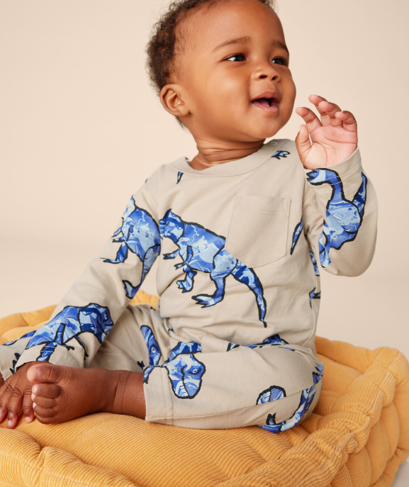 Long Sleeve Pocket Baby Romper