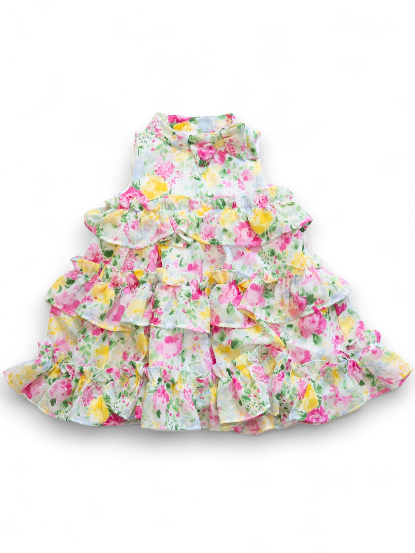 Janie & Jack Floral Tiered Dress